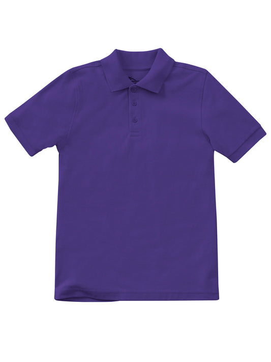 Unisex Adult Short Sleeve Pique Polo - CR832X - Dark Purple