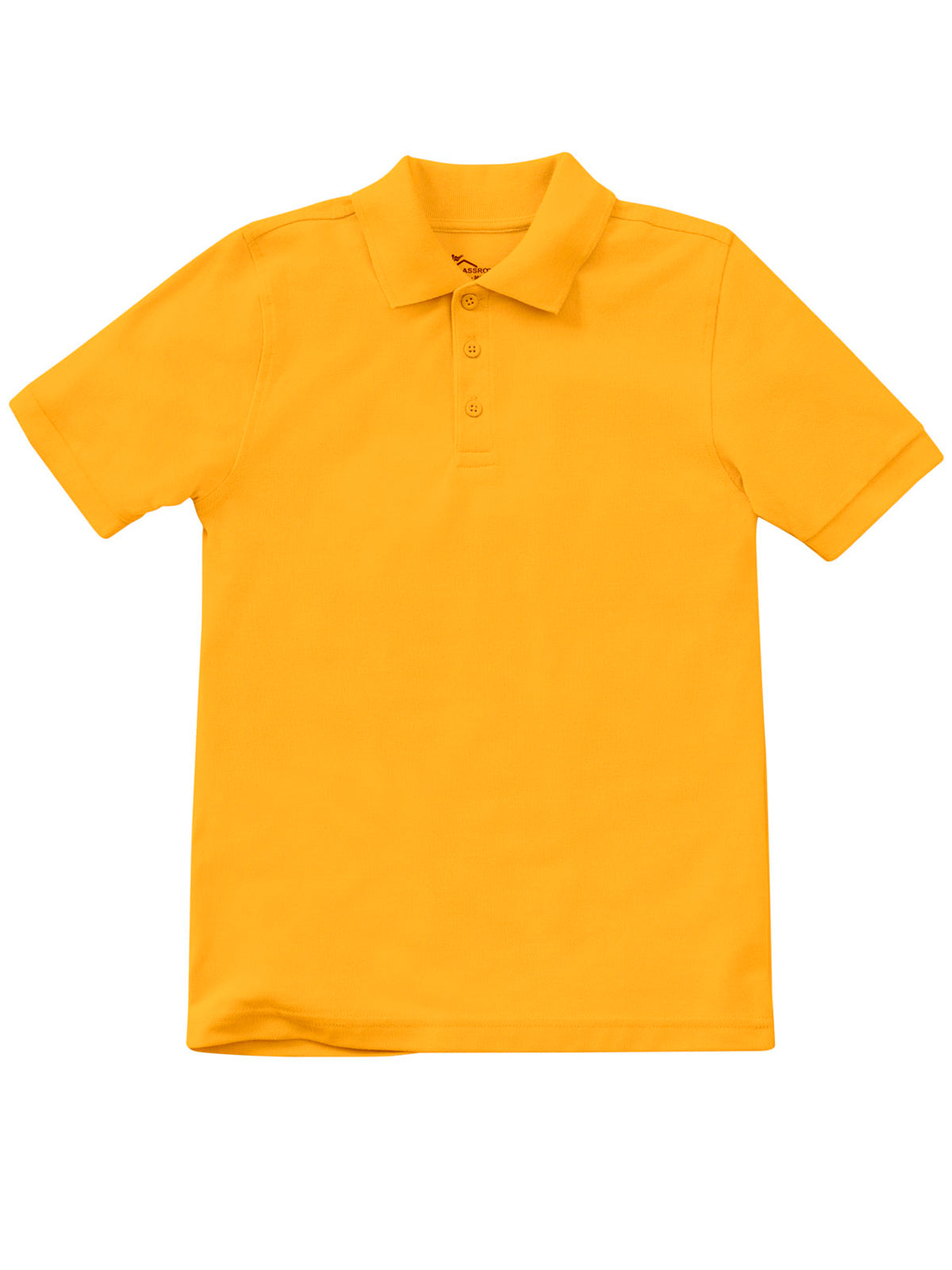 Unisex Adult Short Sleeve Pique Polo - CR832X - Gold