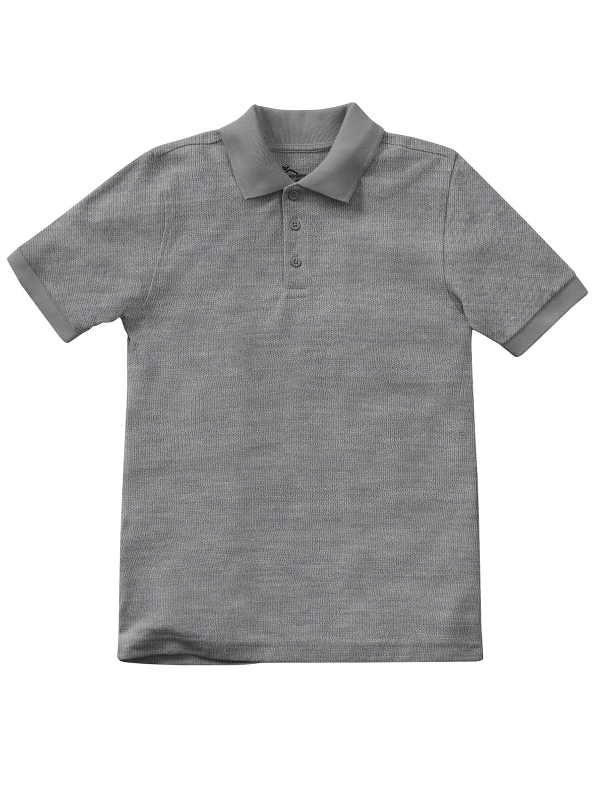 Unisex Adult Short Sleeve Pique Polo - CR832X - Heather Gray