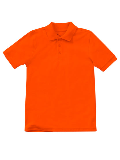 Unisex Adult Short Sleeve Pique Polo - CR832X - Orange