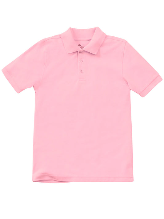 Unisex Adult Short Sleeve Pique Polo - CR832X - Pink