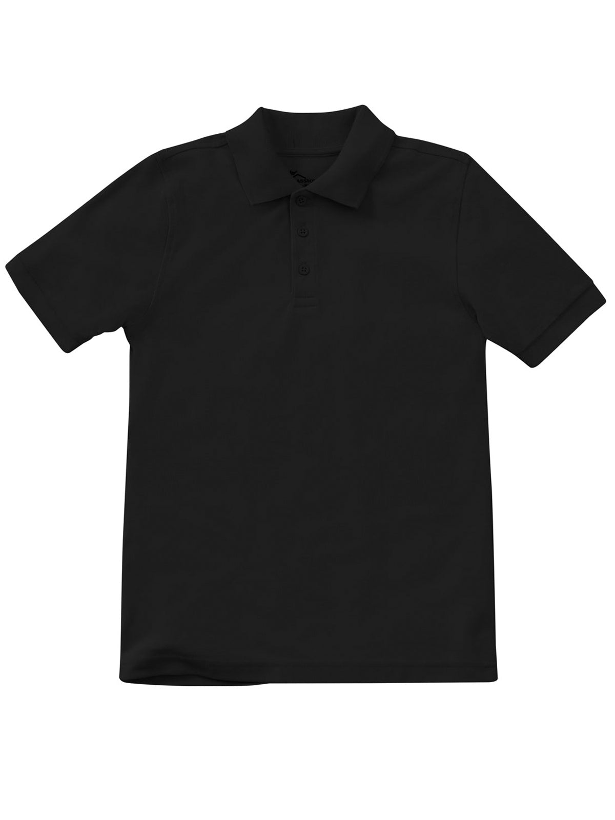 Unisex Adult Short Sleeve Pique Polo - CR832X - Black