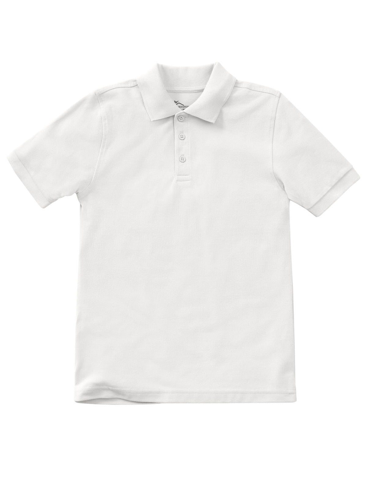 Unisex Adult Short Sleeve Pique Polo - CR832X - White