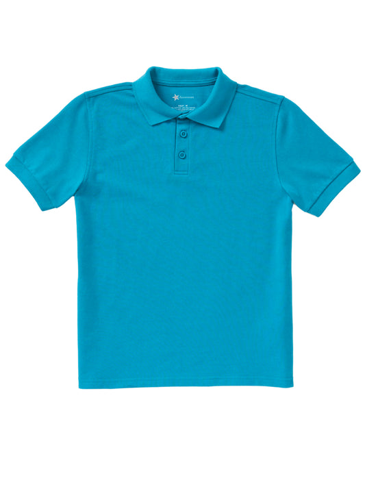 Unisex Adult Short Sleeve Pique Polo - CR832X - Teal