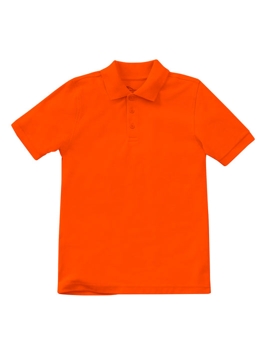 Unisex Youth Short Sleeve Pique Polo - CR832Y - Orange