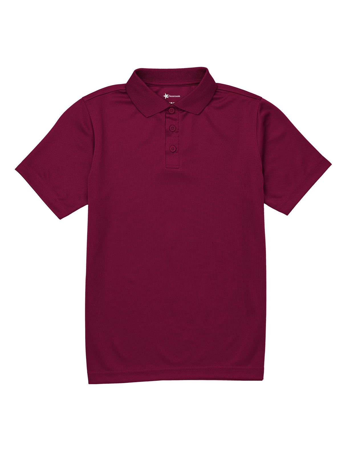 Adult Unisex Moisture Wicking Polo - CR860X - Burgundy