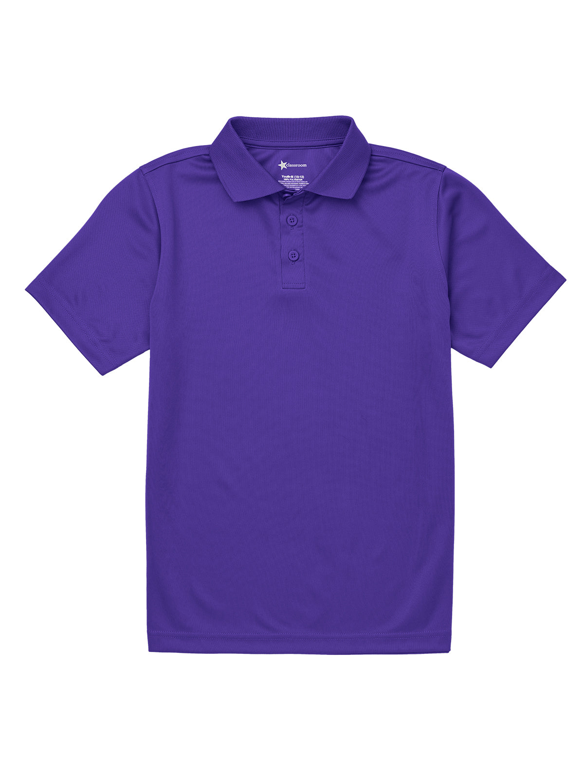 Adult Unisex Moisture Wicking Polo - CR860X - Dark Purple