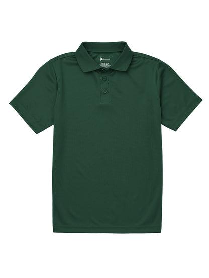 Adult Unisex Moisture Wicking Polo - CR860X - Hunter Green