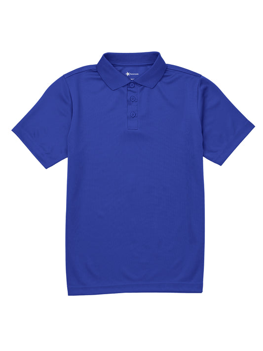 Youth Unisex Moisture Wicking Polo - CR860Y - Royal