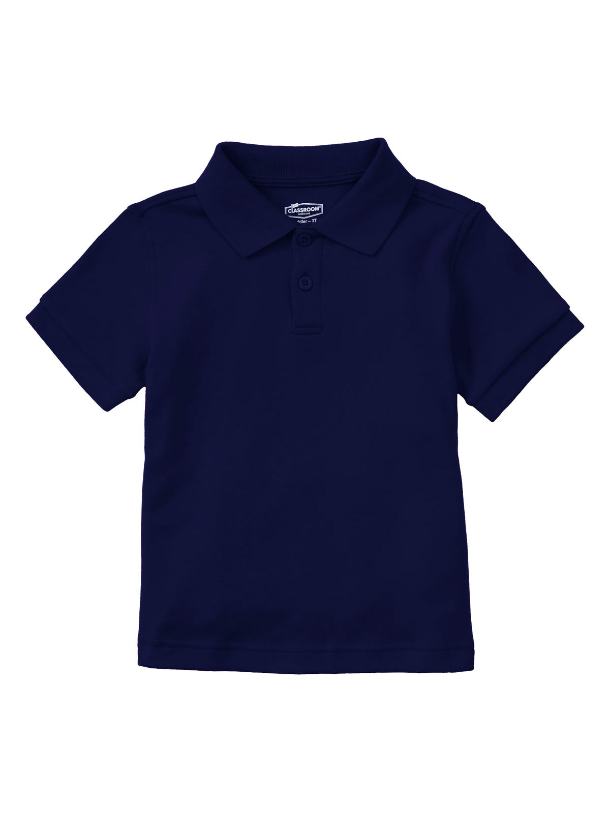 Preschool Short Sleeve Interlock Polo - CR891D - Dark Navy