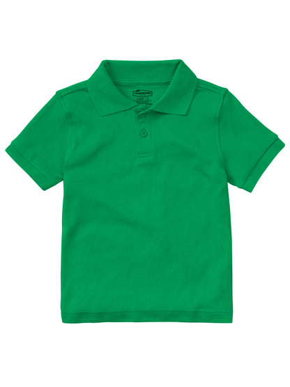 Preschool Short Sleeve Interlock Polo - CR891D - Kelly Green