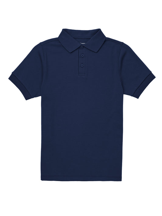 Unisex Adult Short Sleeve Interlock Polo - CR891X - Dark Navy