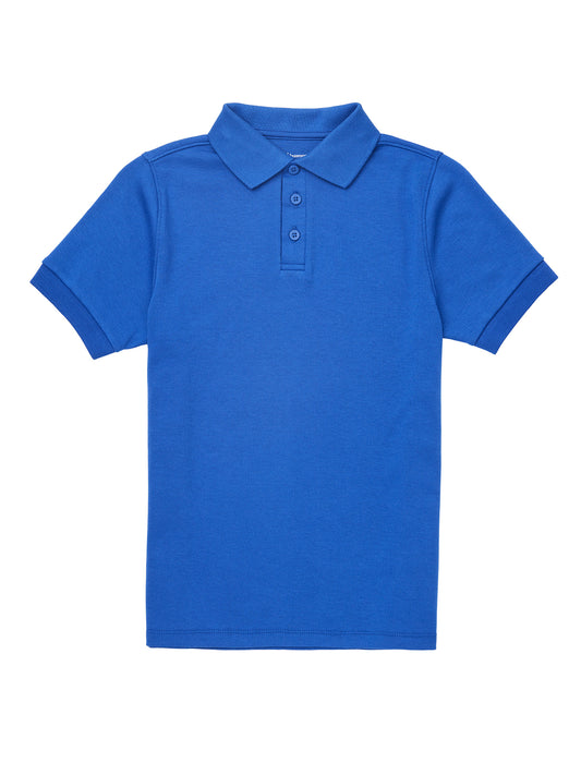 Unisex Adult Short Sleeve Interlock Polo - CR891X - Royal