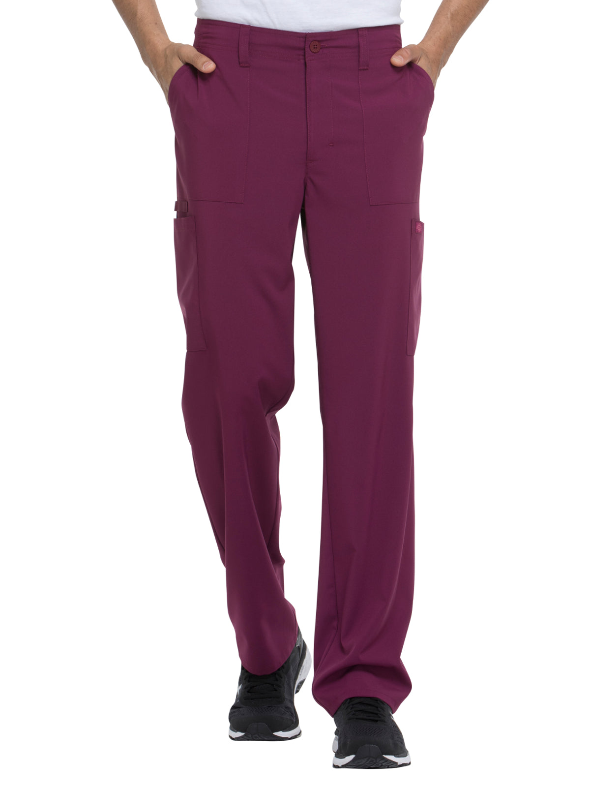 Men's Natural Rise Drawstring Pant - DK015 - Wine