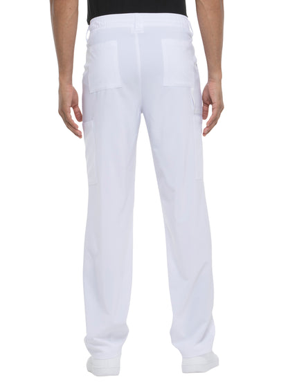 Men's Natural Rise Drawstring Pant - DK015 - White