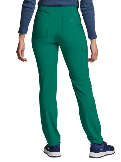 Unisex Natural Rise Tapered Leg Pant - DK019 - Hunter Green