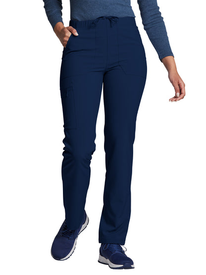 Unisex Natural Rise Tapered Leg Pant - DK019 - Navy