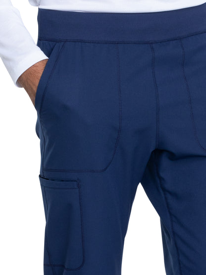 Men's 4-Pocket Tapered Leg Jogger Pant - DK040 - Navy