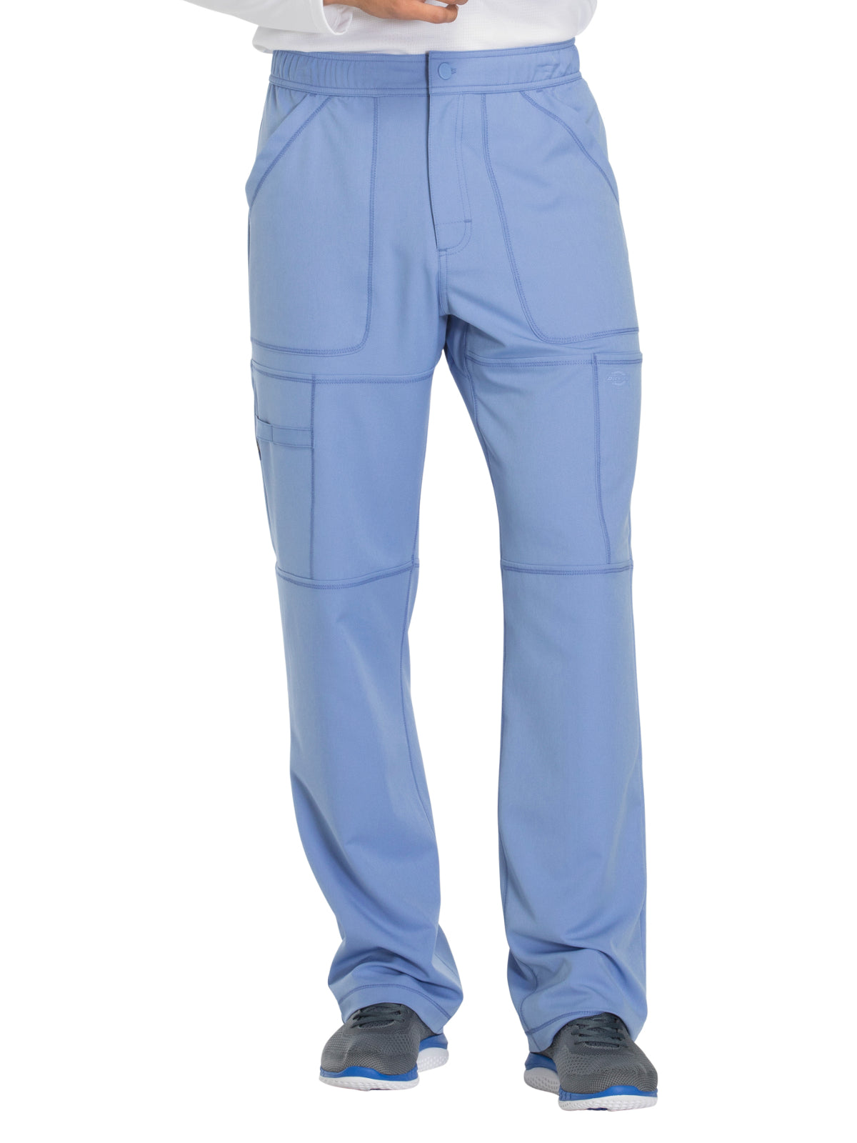 Men's Zip Fly Cargo Pant - DK110 - Ciel