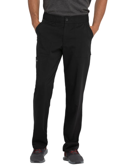 Men's Mid Rise Straight Leg Pant - DK220 - Black