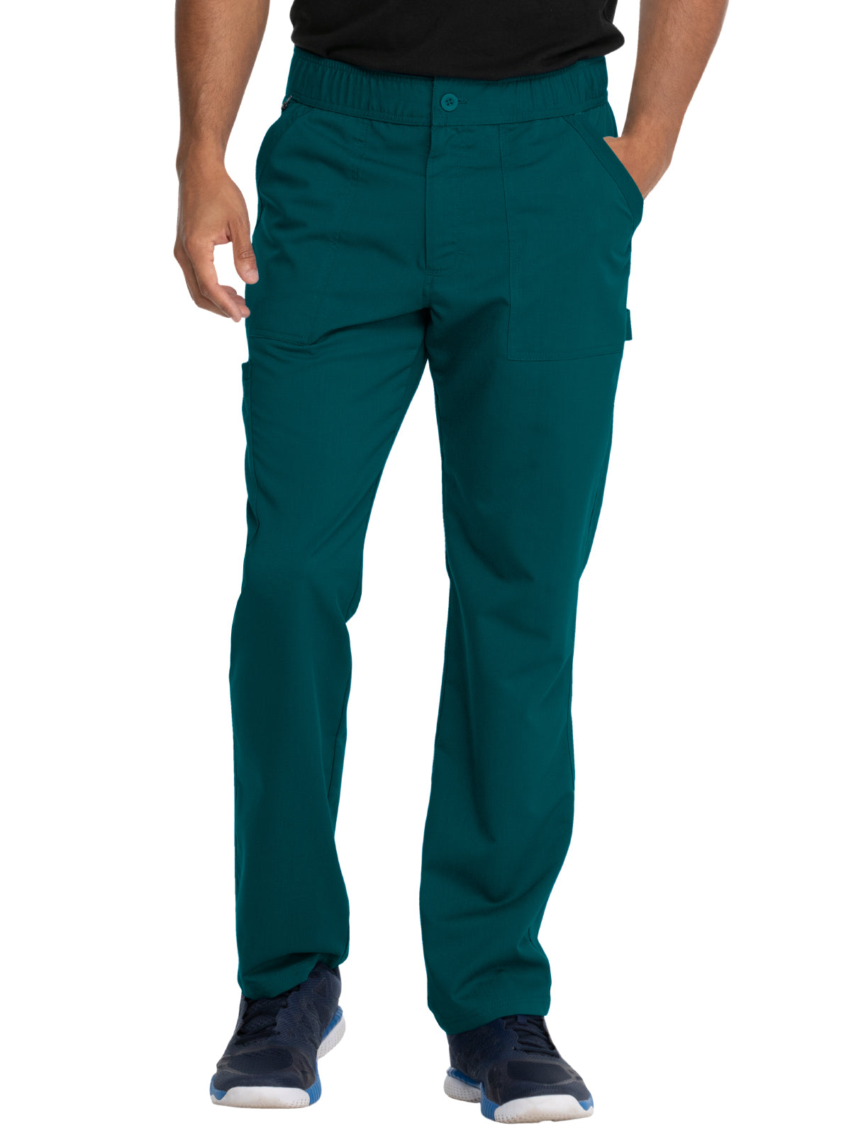 Men's Mid Rise Straight Leg Pant - DK220 - Caribbean Blue