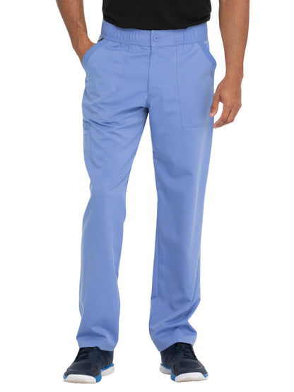 Men's Mid Rise Straight Leg Pant - DK220 - Ciel