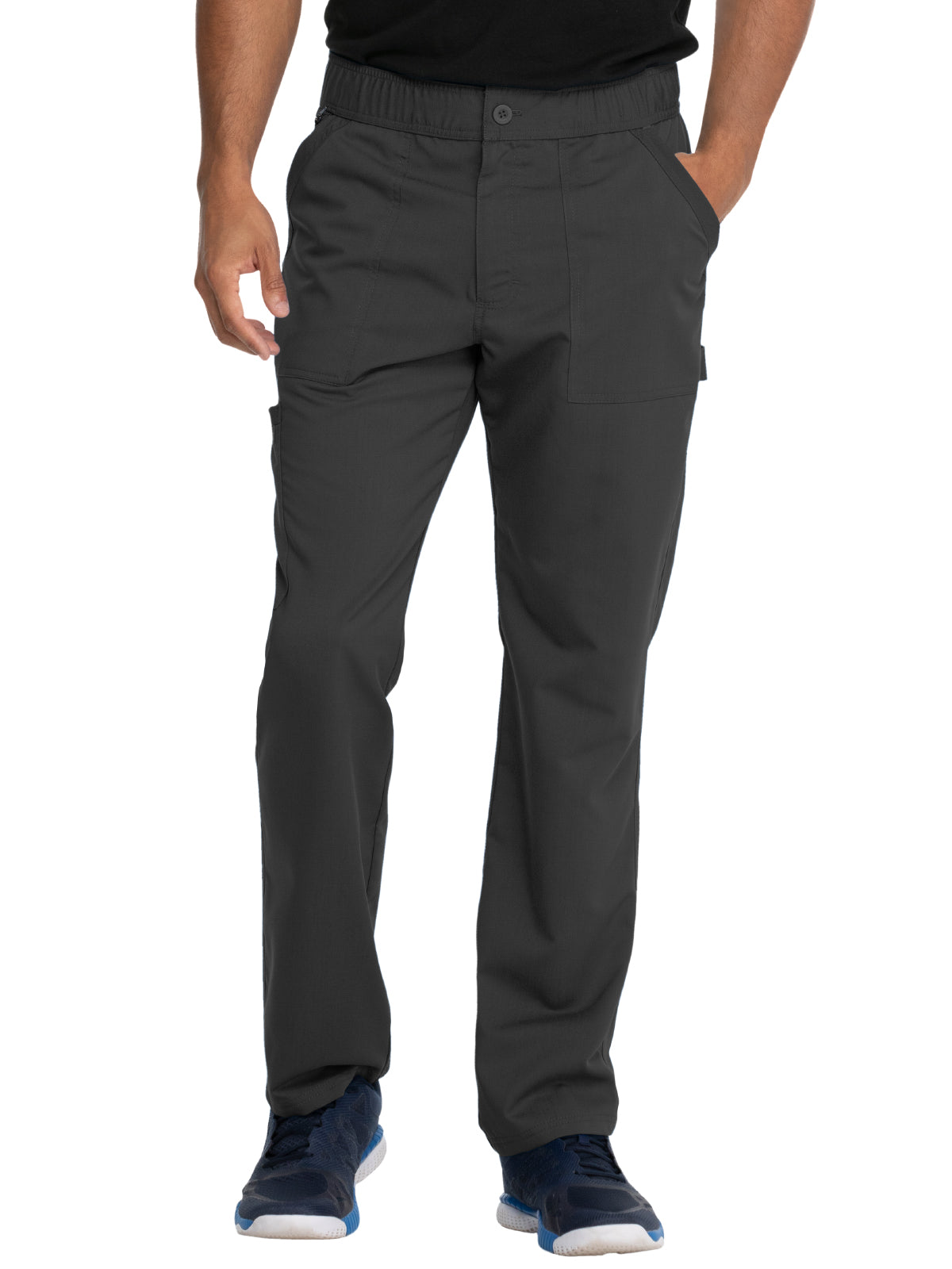 Men's Mid Rise Straight Leg Pant - DK220 - Pewter