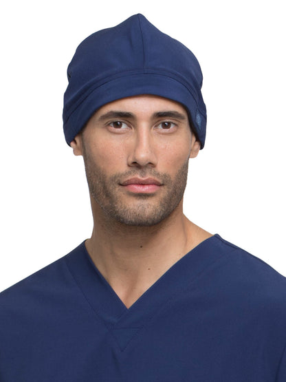 Unisex 4-Way Stretch Scrub Hat - DK502 - Navy