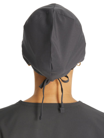 Unisex 4-Way Stretch Scrub Hat - DK502 - Pewter