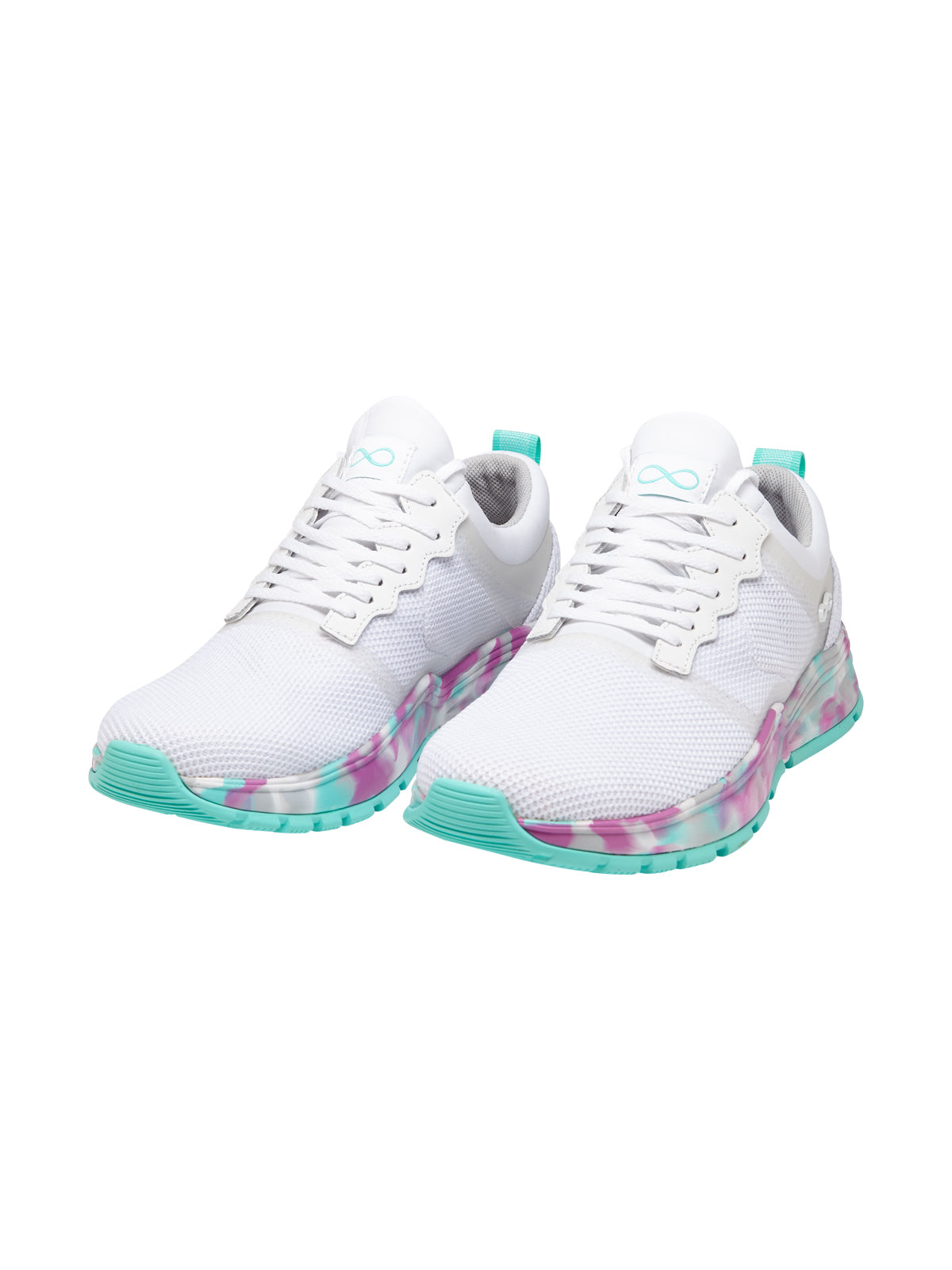 Women's Infinity Footwear Fly - FLY - White/Mulberry Mint Camo