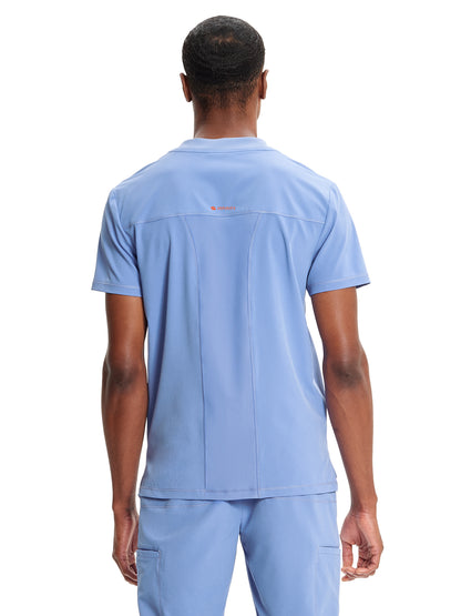 Men's V-Neck Scrub Top - IN700A - Ciel