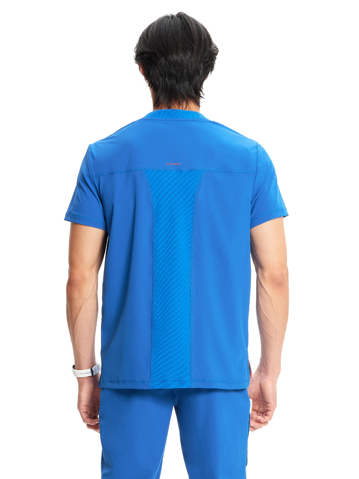 Men's V-Neck Scrub Top - IN700A - Royal