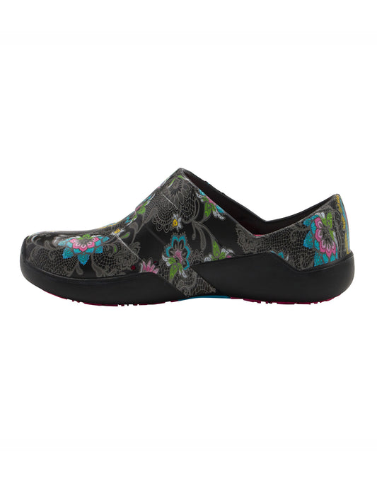 Unisex Slip-Resistant Clog - JOURNEY - Paisley Parlay