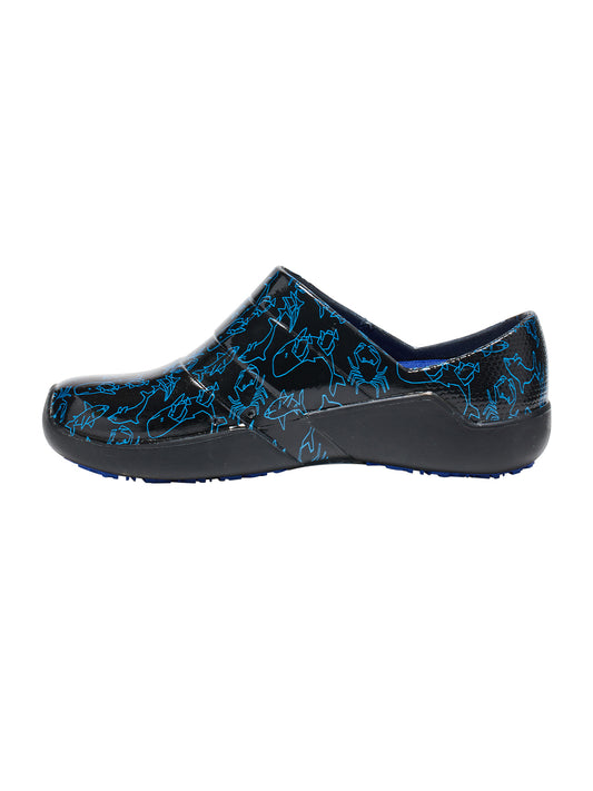 Unisex Slip-Resistant Clog - JOURNEY - Sea Sketch