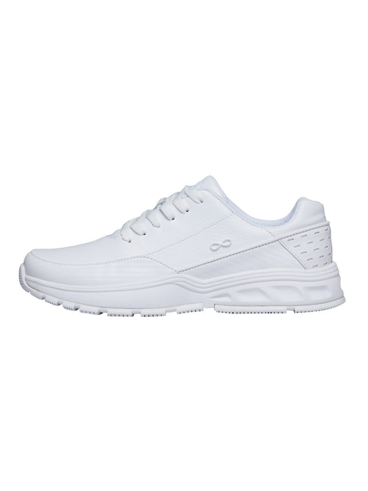Infinity Footwear Men's Jogger Shoe - MFLOW - White