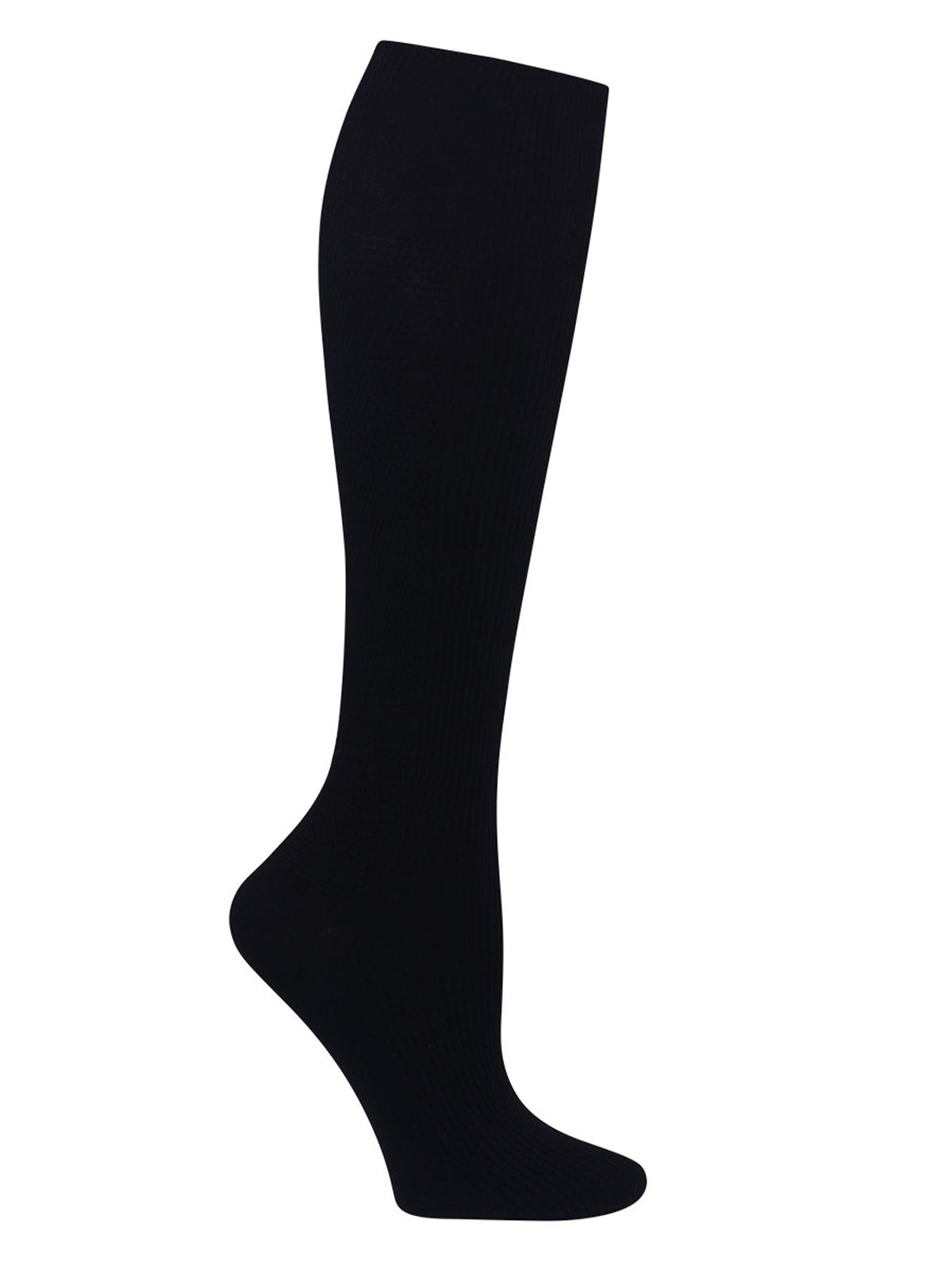 4 Single Pairs of Men's Support Socks - MYTSSOCK1 - Black