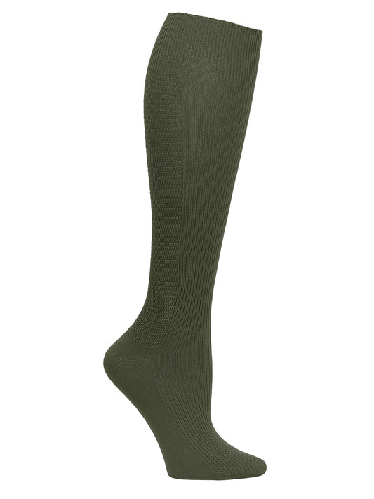 4 Single Pairs of Mens Support Socks - MYTSSOCK1 - Olive Branch