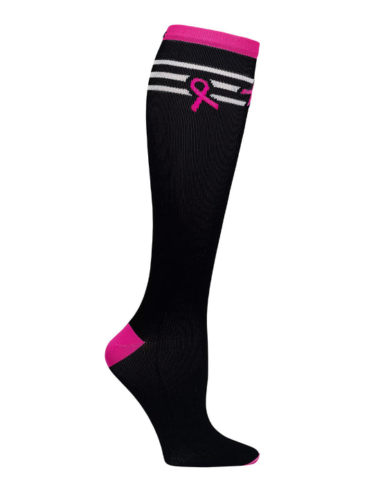8-12 mmHg Support Socks - PRINTSUPPORT - BCA Baseball Stripes