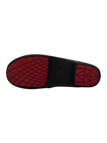 Women's Antimicrobial Insole Footwear - SRANGEL - Black Patent