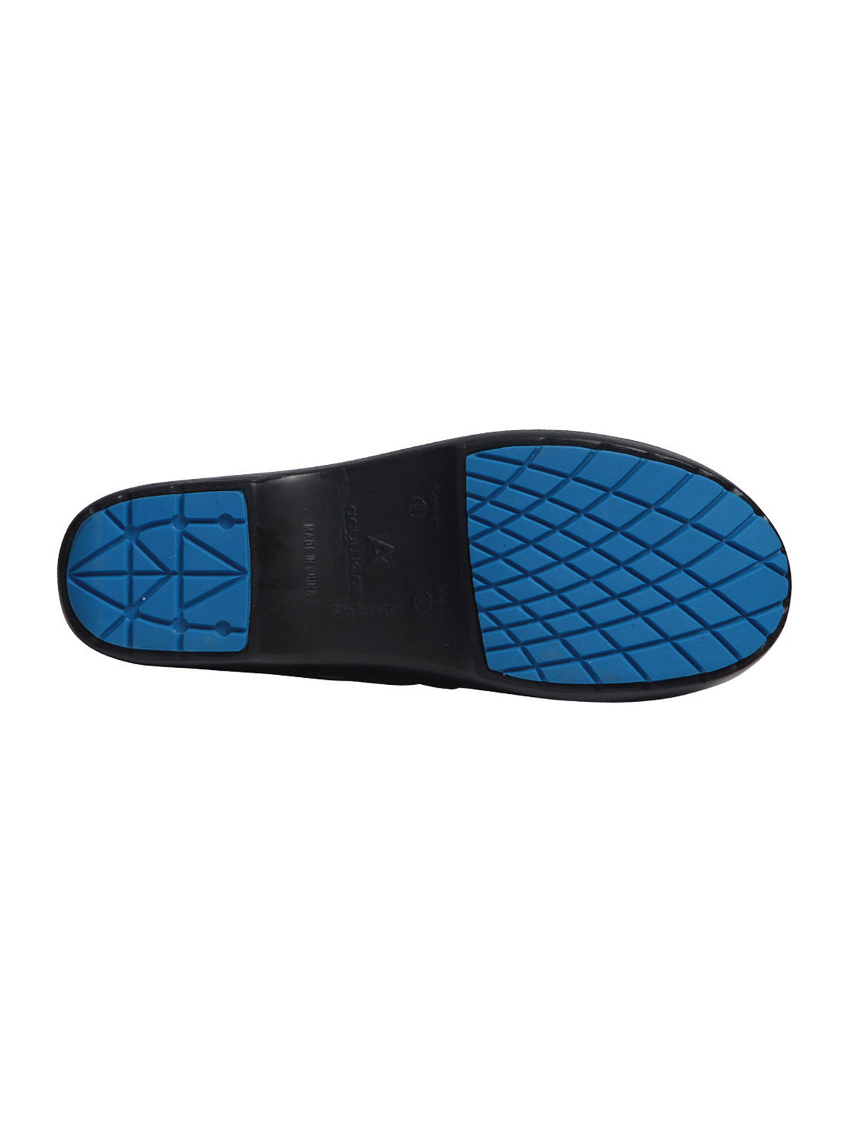 Women's Antimicrobial Insole Footwear - SRANGEL - Prismatic Spirals Blue