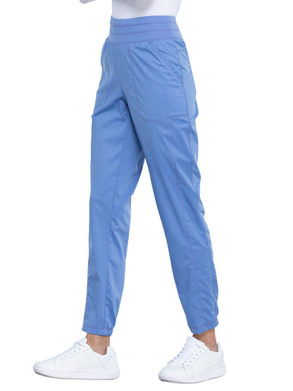 Women's 5-Pocket Natural Rise Jogger Pant - WW011 - Ciel Blue