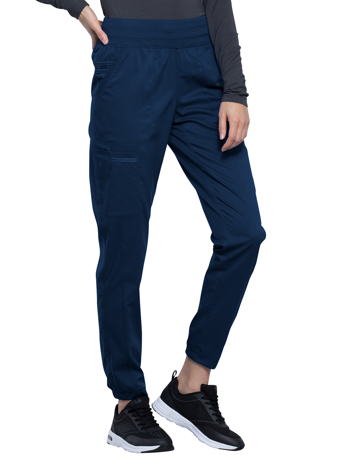 Women's 5-Pocket Natural Rise Jogger Pant - WW011 - Navy