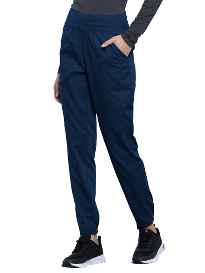 Women's 5-Pocket Natural Rise Jogger Pant - WW011 - Navy