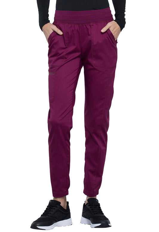 Women's 5-Pocket Natural Rise Jogger Pant - WW011 - Wine