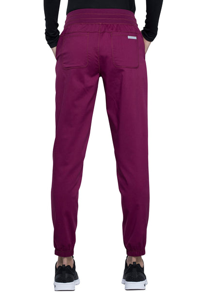 Women's 5-Pocket Natural Rise Jogger Pant - WW011 - Wine