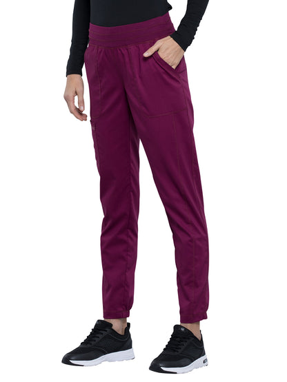 Women's 5-Pocket Natural Rise Jogger Pant - WW011 - Wine