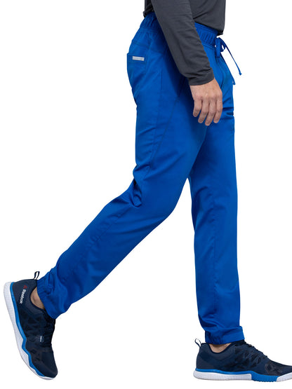 Men's 5-Pocket Natural Rise Jogger Scrub Pant - WW012 - Royal