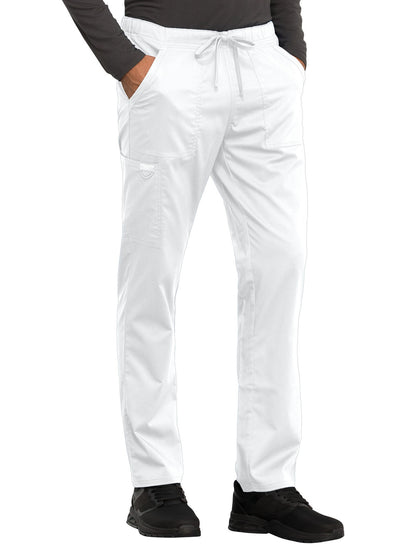 Unisex 4-Pocket Tapered Leg Drawstring Pant - WW020 - White