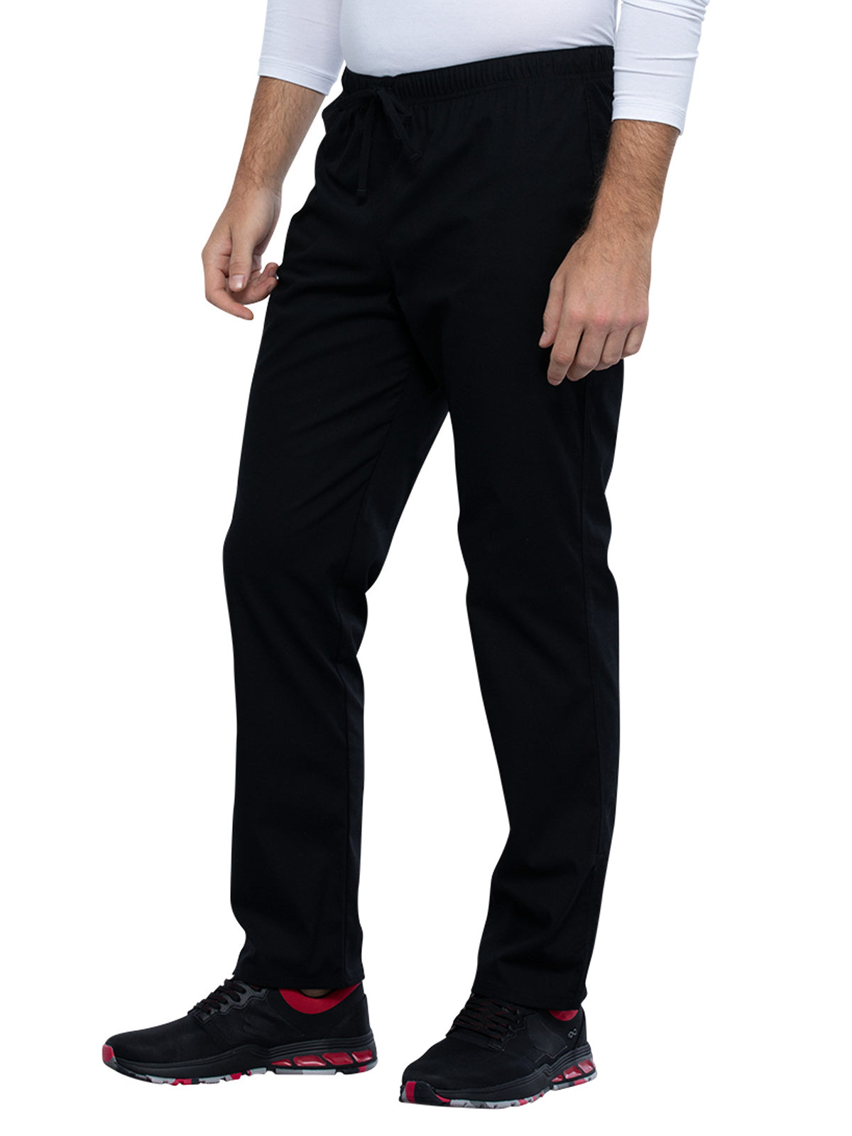 Unisex Pocketless Drawstring Pant - WW125 - Black