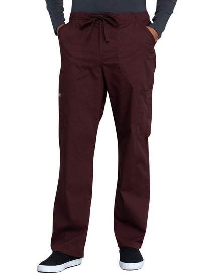 Men's Tapered Leg Fly Front Cargo Pant - WW190 - Espresso